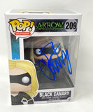Caity Lotz Signed Autograph Arrow Black Canary Funko Pop #209 ACOA COA