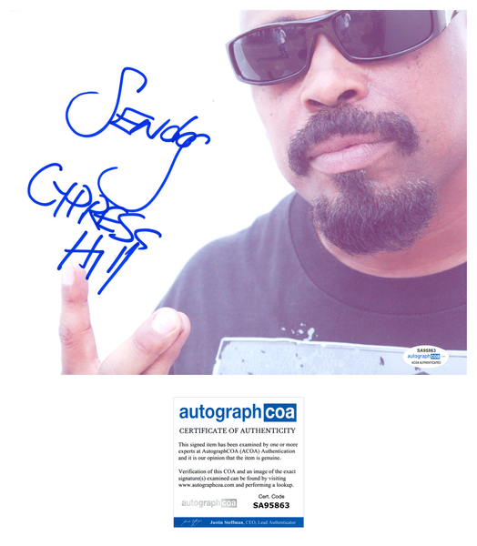 Sen Dog Signed Autographed 8x10 Photo Cypress Hill Rapper ACOA COA