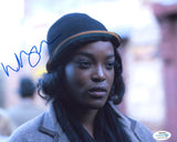 Wunmi Mosaku Signed Autograph 8x10 Photo Luther Loki Batman v Superman ACOA COA