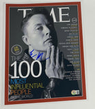 Elon Musk Signed Autographed 11x14 Photo Tesla SpaceX Beckett COA