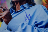 George Jung Signed Autographed 11x14 Photo Blow Movie Drug Smuggler Beckett COA