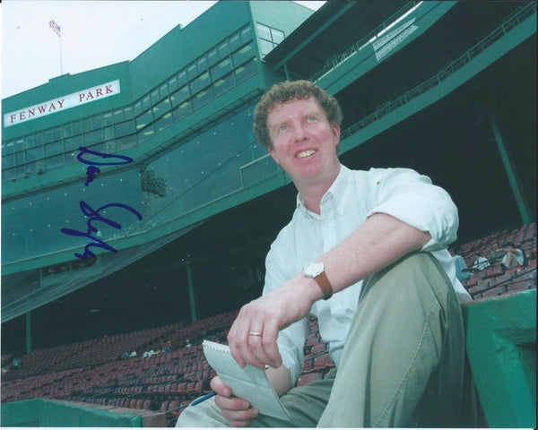 Dan Shaughnessy Signed Autographed 8x10 Photo Sportswriter Boston Globe Red Sox