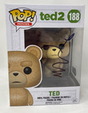 Mark Wahlberg Signed Ted Funko Pop Figure #188 Autograph Beckett COA