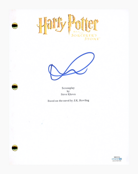 Rupert Grint Signed Autographed Harry Potter Sorcerer's Stone Script ACOA COA