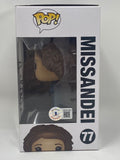 Nathalie Emmanuel Signed Missandei Game of Thrones Funko Pop Figure Beckett COA