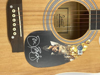 Jon Bon Jovi Signed Autographed Full Size Acoustic Guitar Bon Jovi Beckett COA