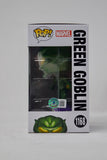 Willem Dafoe Signed Funko Pop Green Goblin Spider-Man Autograph 1168 Beckett COA