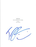 Tyler Posey Signed Autographed TEEN WOLF Pilot Episode Script COA
