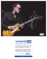 Joe Bonamassa Signed Autograph 8x10 Photo Blues Rock Guitarist ACOA COA