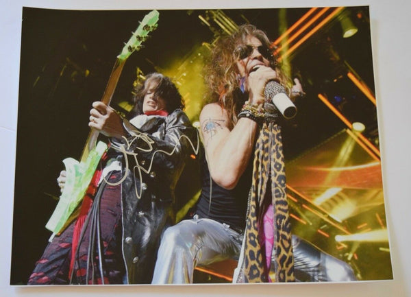 Joe Perry Signed Autographed 11x14 Photo AEROSMITH Guitarist COA VD