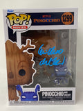 Guillermo Del Toro Signed Autograph Pinnochio Funko Pop #1299 Beckett COA
