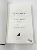 Jordan B. Peterson Signed Autographed Beyond Order Hardcover Book Beckett COA