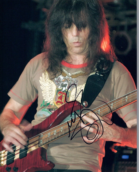 Rudy Sarzo Signed Autographed 8x10 Photo Bassist of QUIET RIOT COA