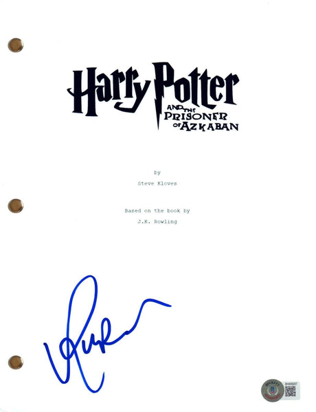 Rupert Grint Signed Autograph Harry Potter Prisoner of Azkaban Script BAS COA