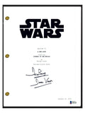 David Prowse Signed Autographed STAR WARS A NEW HOPE Movie Script Beckett COA