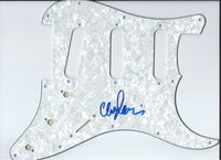 CLIVE DAVIS SIGNED AUTOGRAPHED GUITAR PICKGUARD RECORD PRODUCER R&R HALL OF FAME