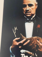 Al Pacino Signed Autographed 12x18 THE GODFATHER Movie Poster Photo COA