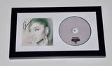 Ariana Grande Signed Autographed Positions Framed CD Booklet Display COA