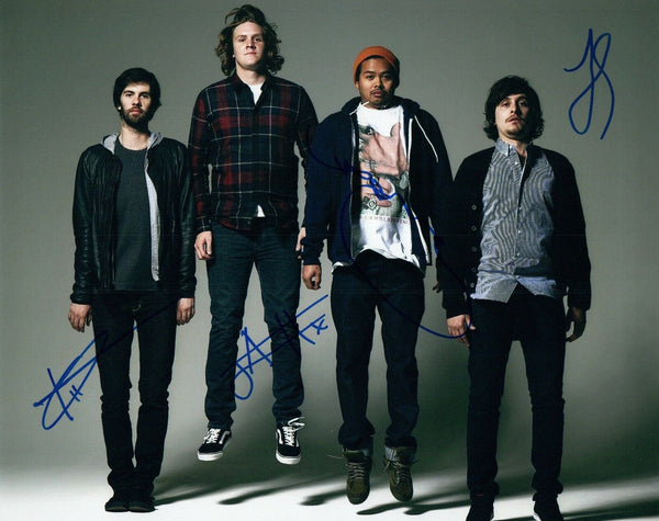 TEMPER TRAP Signed Autographed 8x10 Photo Full Band COA VD