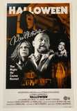 Nick Castle Signed Halloween 11x17 Movie Poster Photo Michael Myers Beckett COA