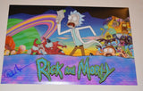 Dan Harmon Signed Autographed 12x18 Poster Photo RICK & MORTY Creator COA