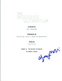 George Nolfi Signed Autograph THE BOURNE ULTIMATUM Movie Script COA VD