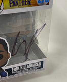 Michael B. Jordan Signed Funko Pop Black Panther Erik Killmonger 278 ACOA COA