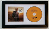 Andrea Bocelli Signed Autograph Believe Framed CD Cover Display Beckett BAS COA