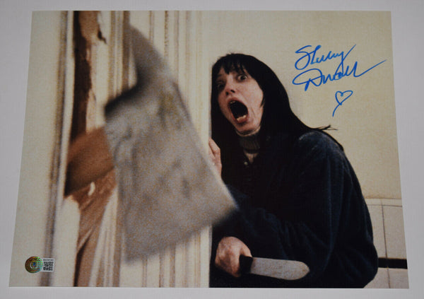 Shelley Duvall Signed Autographed 11x14 Photo The Shining Wendy Beckett BAS COA