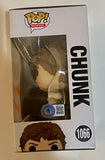 Jeff Cohen Signed Autographed Funko Pop Figure Chunk The Goonies Beckett BAS COA
