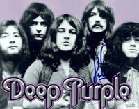 Ian Paice Signed Autographed 8x10 Photo Deep Purple Drummer ACOA COA