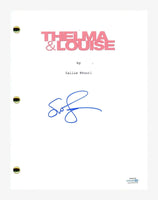 Susan Sarandon Signed Autographed Thelma & Louise Movie Script ACOA COA