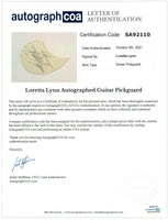 Loretta Lynn Signed Autographed Full Size Acoustic Guitar ACOA COA