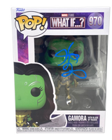 Zoe Saldana Signed Gamora Funko Pop What If Guardians of The Galaxy Beckett COA