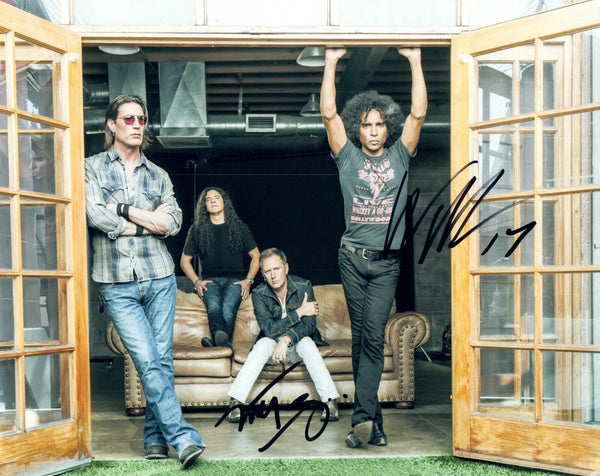 William Duvall & Mike Inez Signed Autographed 8x10 Photo ALICE IN CHAINS COA