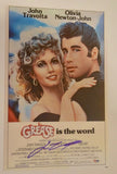 John Travolta Signed Autographed GREASE 11X17 Movie Poster Photo PSA/DNA COA