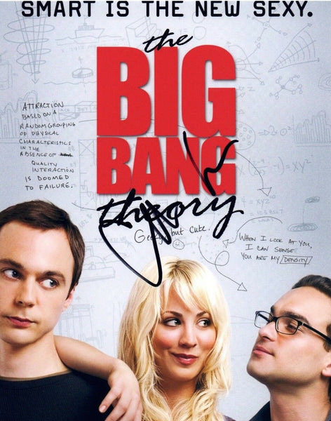 Chuck Lorre Signed Autograph 8x10 Photo The Big Bang Theory Creator COA VD