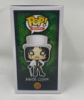 Alice Cooper Signed Autographed Funko Pop Rocks #68 Figure Beckett COA