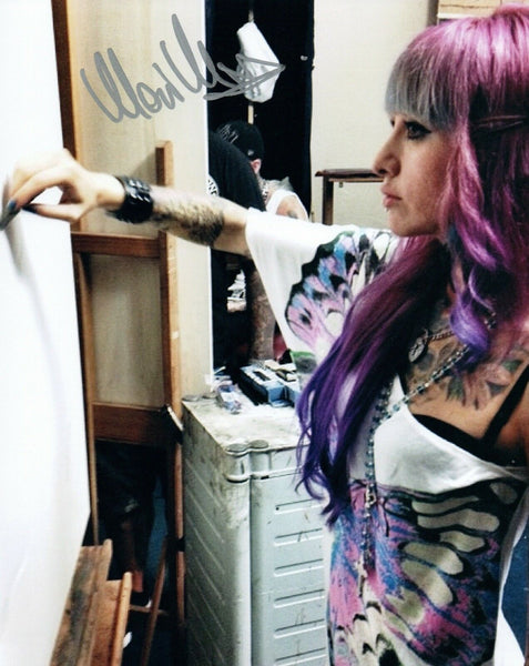 Moni Marino Signed Autographed 8x10 Photo Tattoo Artist Hot Sexy COA VD
