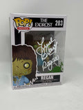 Linda Blair Signed Autographed The Exorcist Funko Pop Figure Regan Beckett COA
