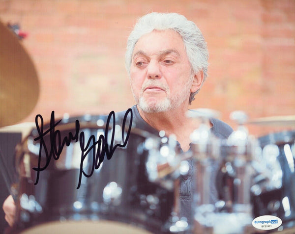 Steve Gadd Signed Autograph 8x10 Photo Eric Clapton Steely Dan Drummer ACOA