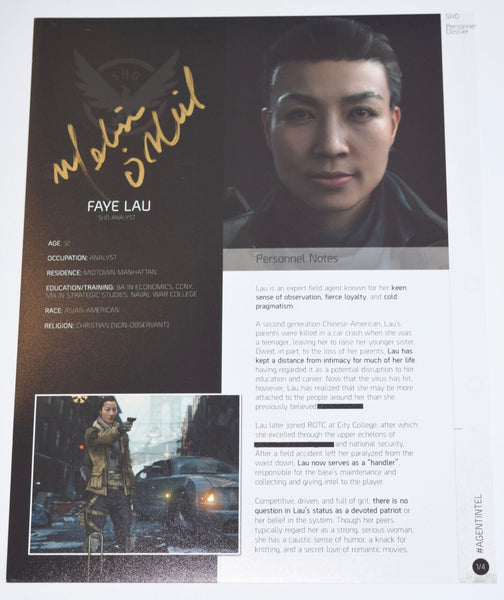 Melissa O'Neil Signed Autographed 11x14 Photo Dark Matter The Division COA