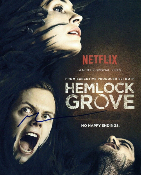Brian McGreevy Signed Autograph 8x10 Photo Hemlock Grove Creator COA VD