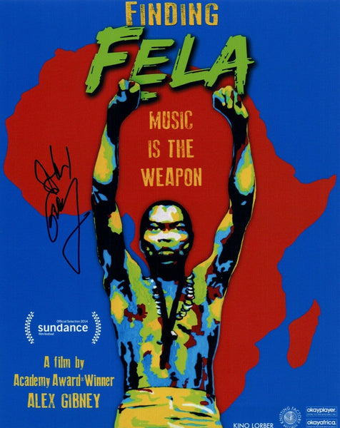 Alex Gibney Signed Autographed 8x10 Photo Finding Fela Kuti Director COA