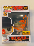 Malcolm McDowell Signed Alex DeLarge Funko Pop A Clockwork Orange Beckett COA