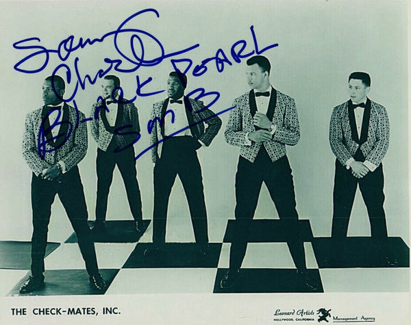 Sonny Charles Signed Autographed 8x10 Photo CHECKMATES, LTD Black Pearl R&B COA