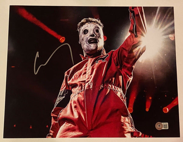 Corey Taylor Signed Autograph 11x14 Photo Slipknot Stone Sour Proof Beckett COA
