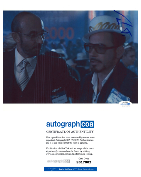 Shaun Toub Signed Autographed 8x10 Photo Iron Man Yinsen ACOA COA