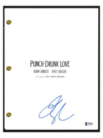 Adam Sandler Signed Autographed PUNCH DRUNK LOVE Movie Script BAS Beckett COA