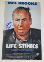 Mel Brooks Signed Autographed LIFE STINKS 11x17 Movie Poster Photo Beckett COA